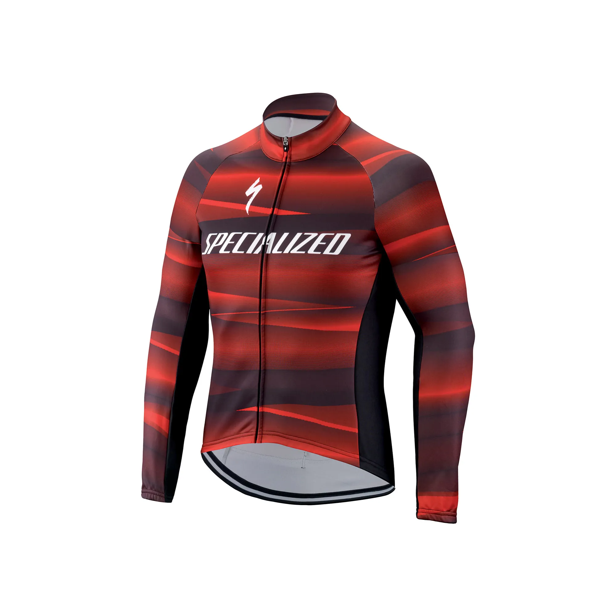 Specialized Element SL Team Expert Mens Long Sleeve Jersey Black/Red