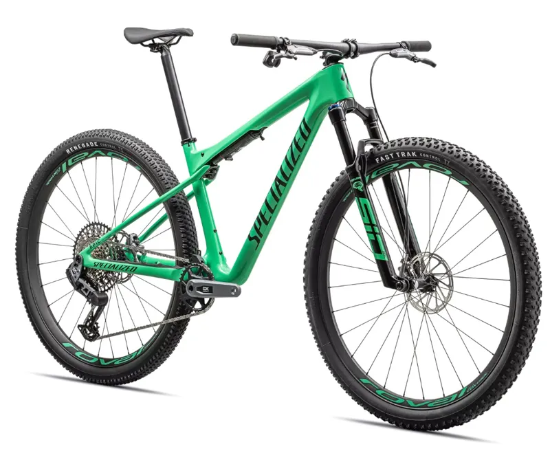 2024 Specialized Epic World Cup Expert Mountain Bike - Gloss Electric Green-4