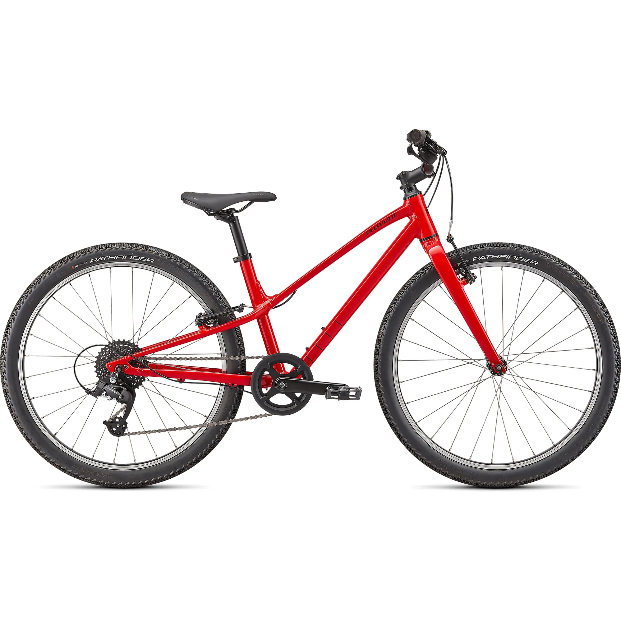 Specialized Jett 24 Kids Mountain Bike Gloss Flo Red/Black