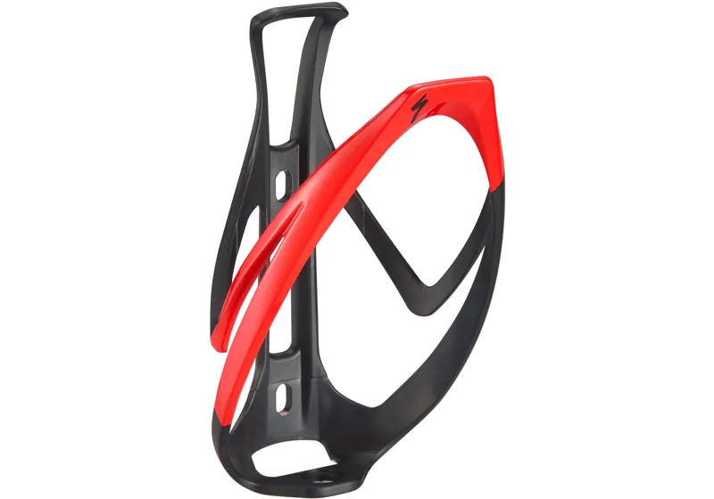 Specialized Rib Cage II Bottle Cage - Matte Black/Flo Red