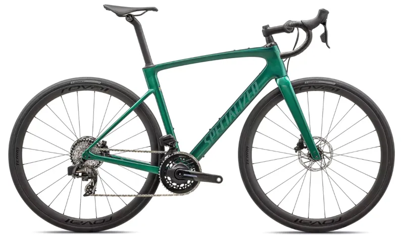 2024 Specialized Roubaix SL8 Pro Road Bike - Metallic Pine - Size 52cm