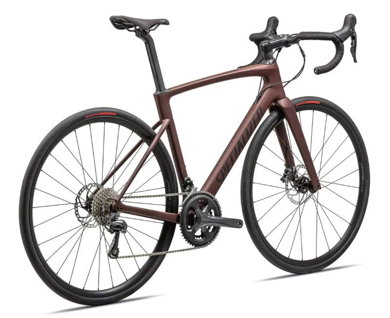 2025 Specialized Roubaix SL8 Base Road Bike - Rusted Red/Obsidian-6