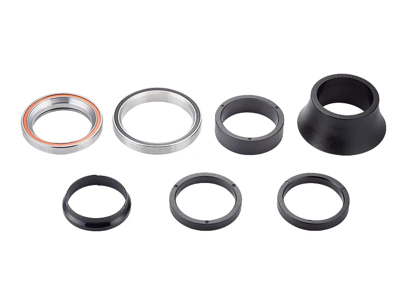 Black 1-1/8 Headset Spacer 5pcs Wheels Manufacturing Height: 7.5mm Aluminum