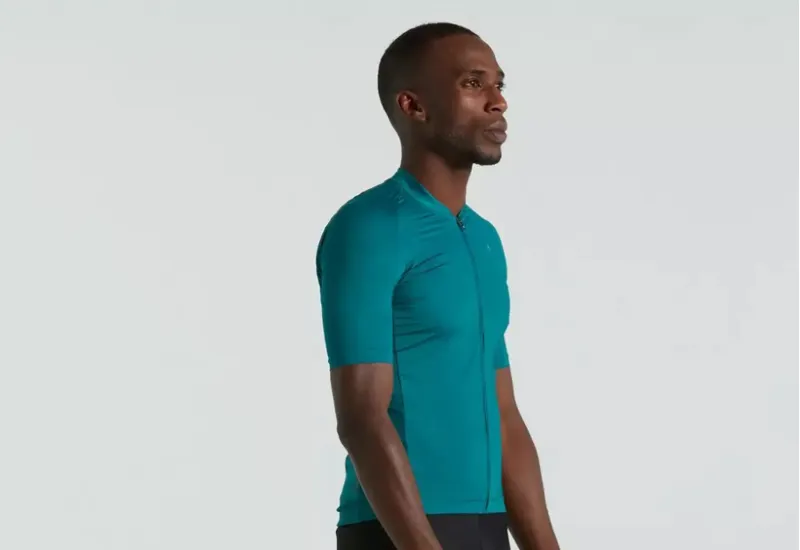 Specialized SL Solid Mens Short Sleeve Cycling Jersey - Tropical Teal - Small-1