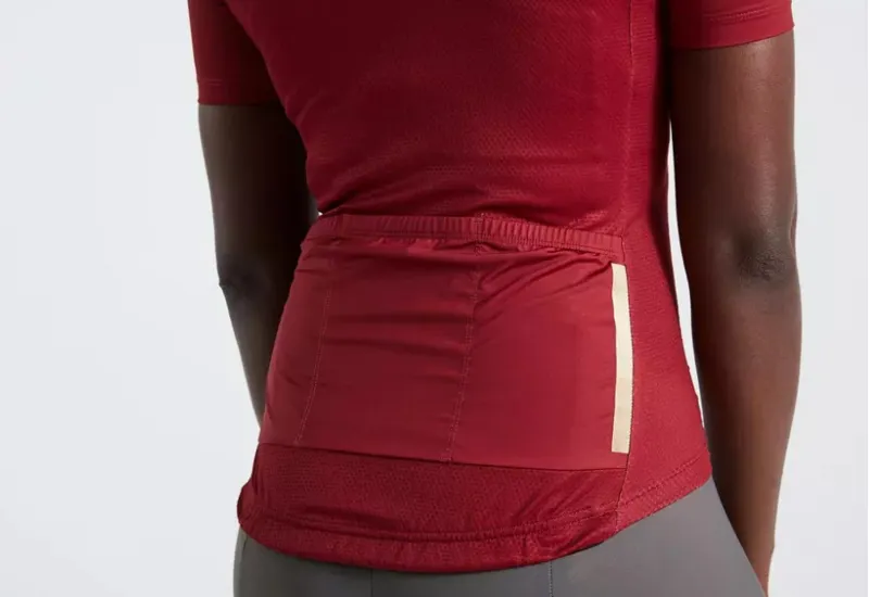 Specialized SL Solid Womens Short Sleeve Jersey - Maroon-4
