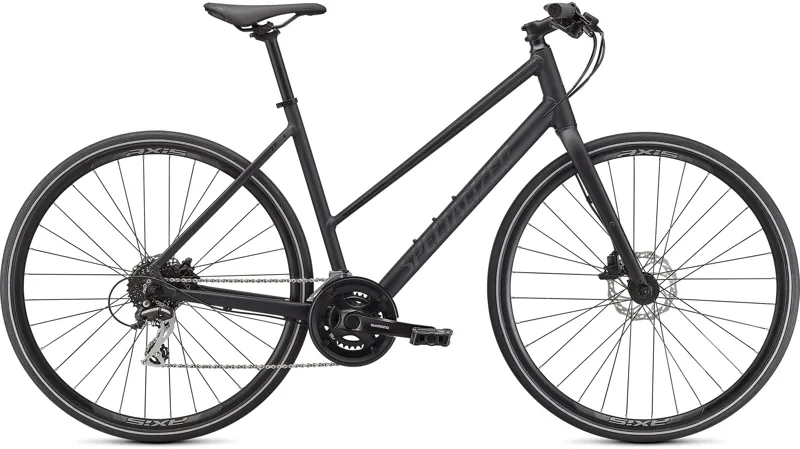 Specialized Sirrus 2.0 Step-Through Hybrid Bike - Satin Cast Black