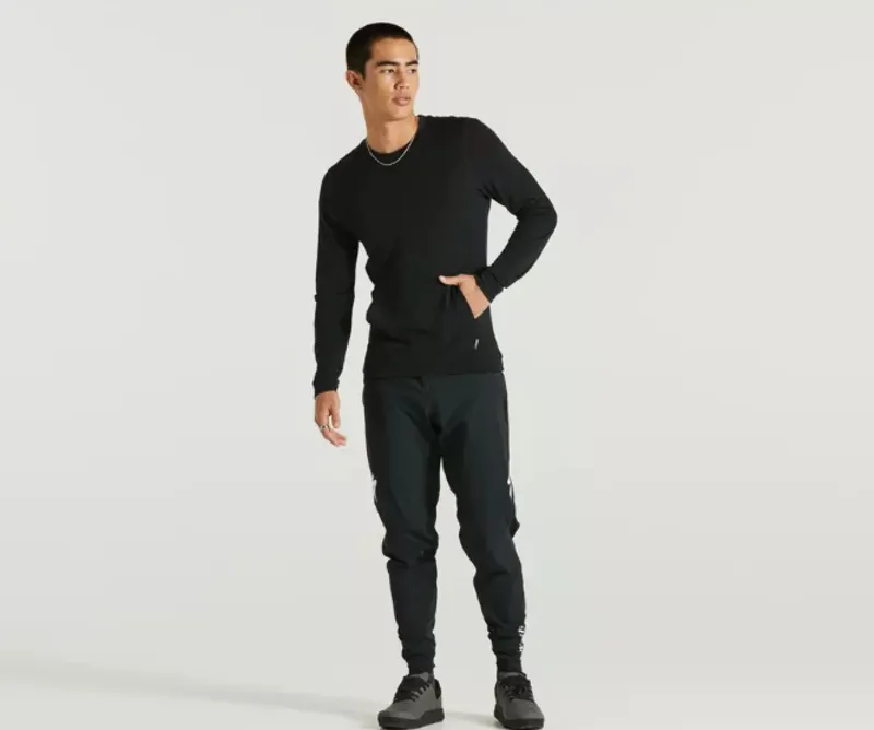 Specialized Trail Mens Thermal Long Sleeve Jersey - Black - Size X-Large