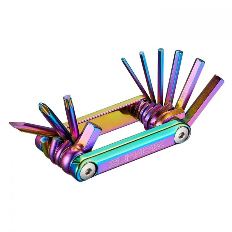 Supacaz MacGyver 10 Piece Multitool - Oil Slick