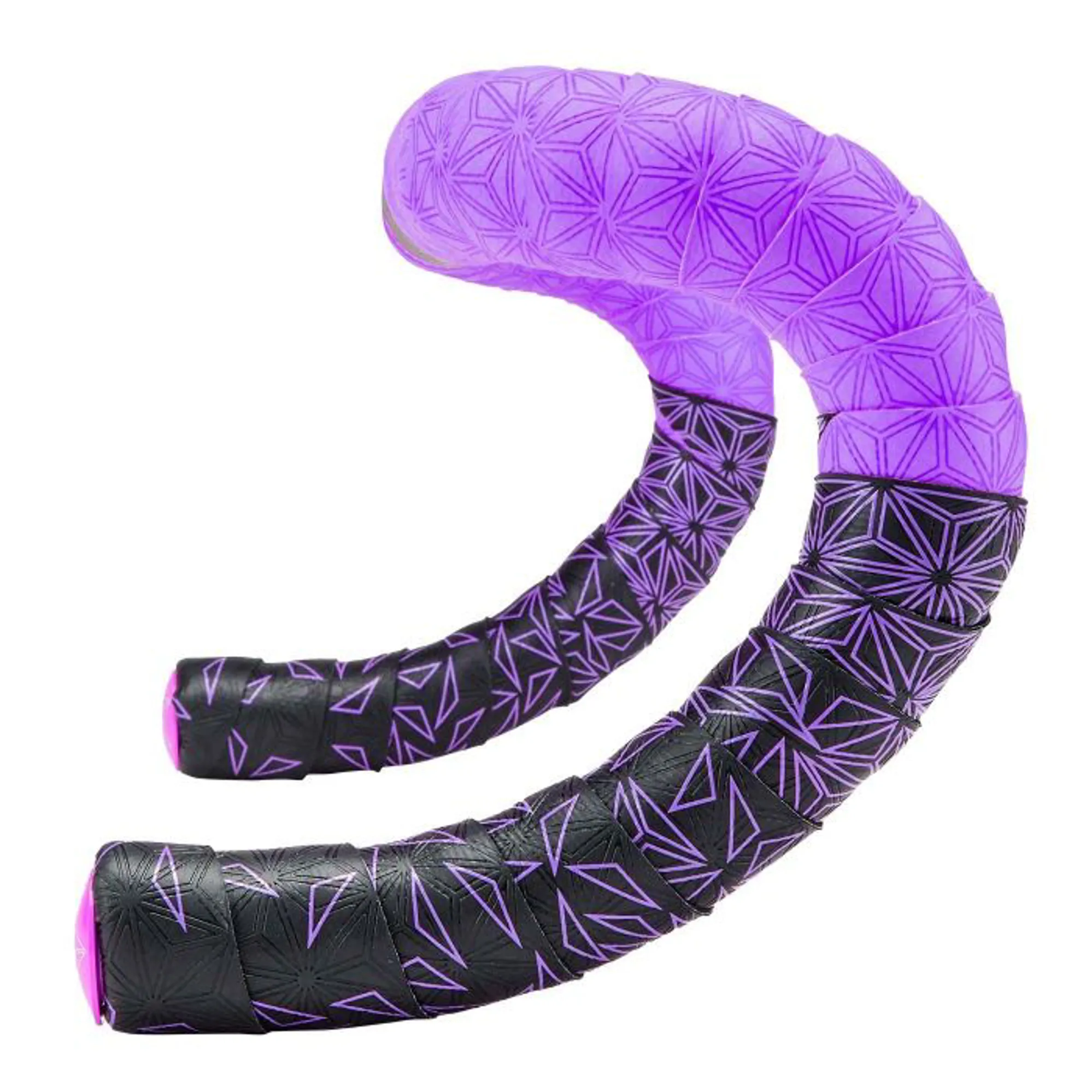 Supacaz Super Sticky Kush Star Fade Handlebar Tape Neon Purple