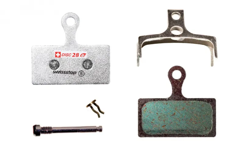SwissStop Disc 28 Endurance Brake Pads - Shimano XTR BR-M9000 BR-M9020 BR-M987 XT BR-M8000 BR-M785 SLX BR-M675 BRM666
