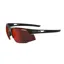 Tifosi Centus Single Lens Sunglasses - Gloss Black Smoke Red