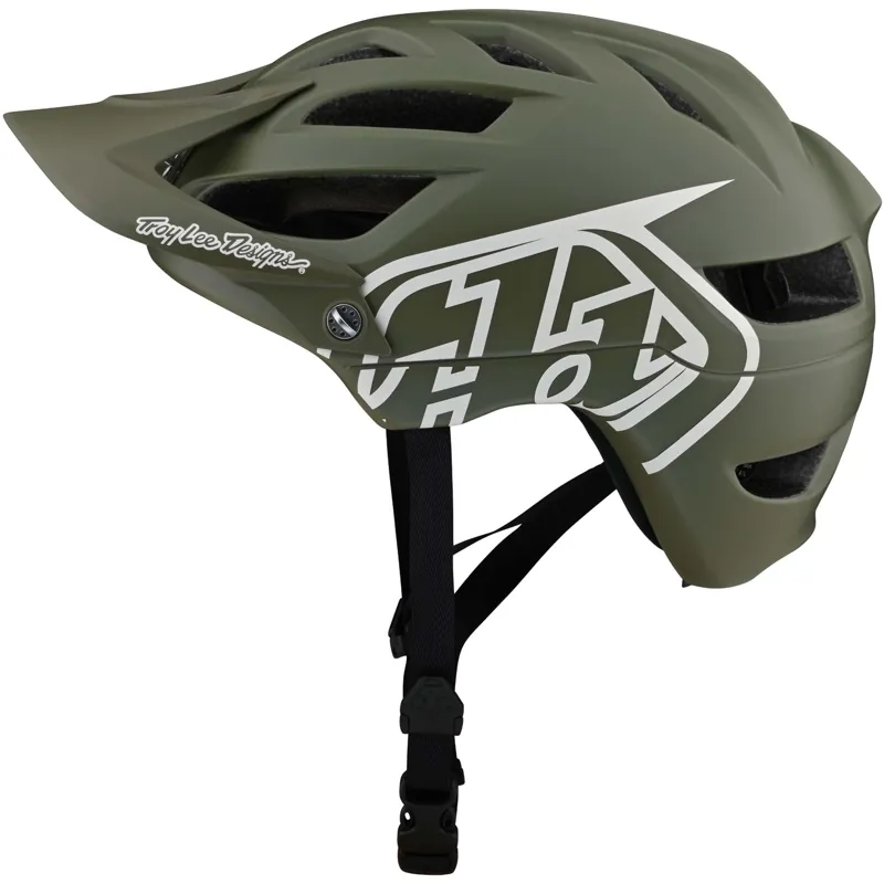 Troy Lee Designs A1 Drone Mountain Bike Helmet - Drone Steel Green