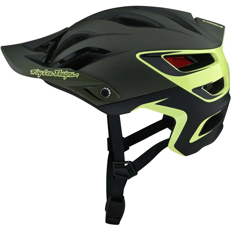 Troy Lee Designs A3 Mountain Bike Helmet with MIPS - Uno Glass Green
