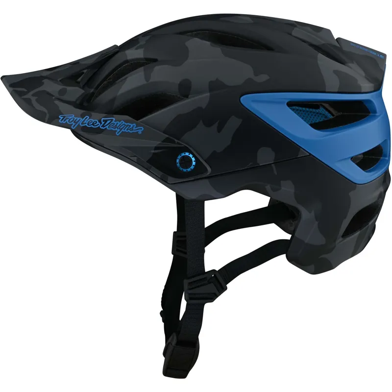 Troy Lee Designs A3 Mountain Bike Helmet with MIPS - Uno Camo Blue