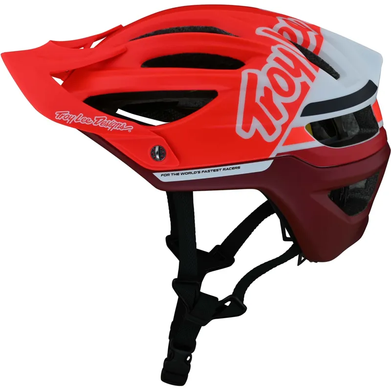 Troy Lee Designs A2 Mountain Bike Helmet with MIPS - Silhouette Red