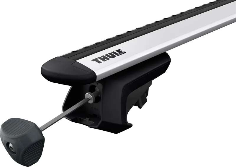 Thule 7104 Evo Raised Rail Foot Pack for Cars with Roof Rails - Pack of Four-1