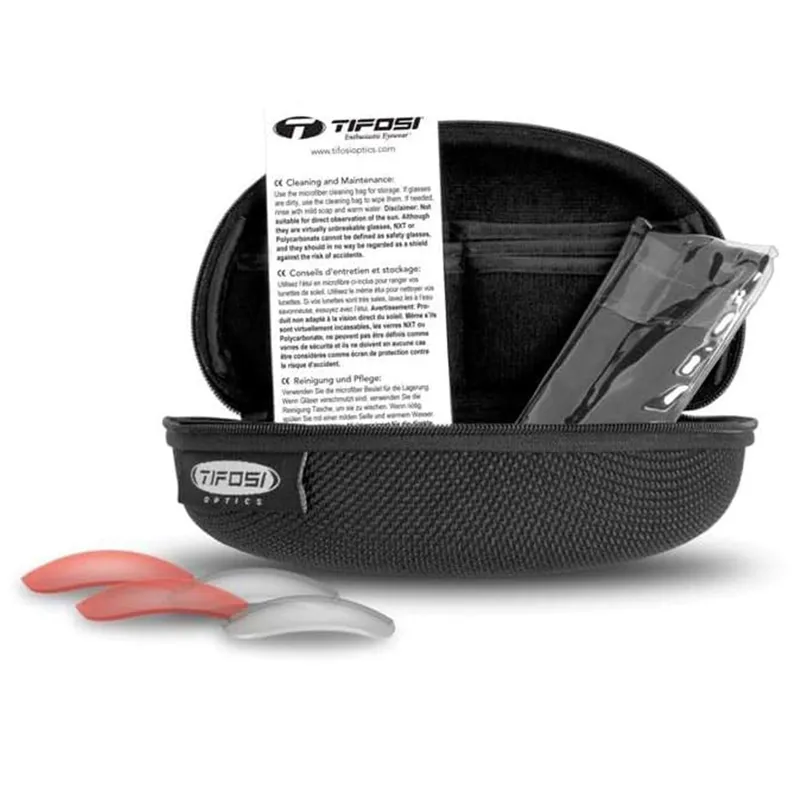 Tifosi Kilo Interchangeable Clarion Lens Sunglasses - Crystal Smoke-2