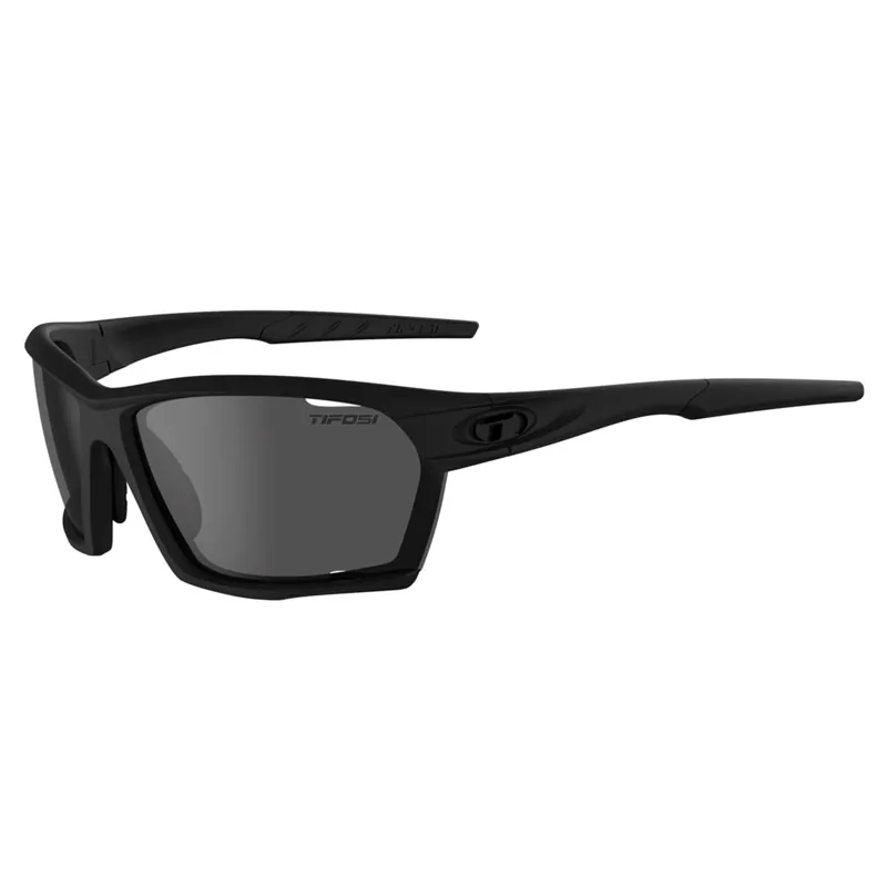 Tifosi Kilo Polarised Single Lens Sunglasses Blackout Smoke