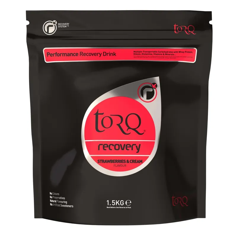 Torq Recovery Drink 1.5kg - Strawberries and Cream