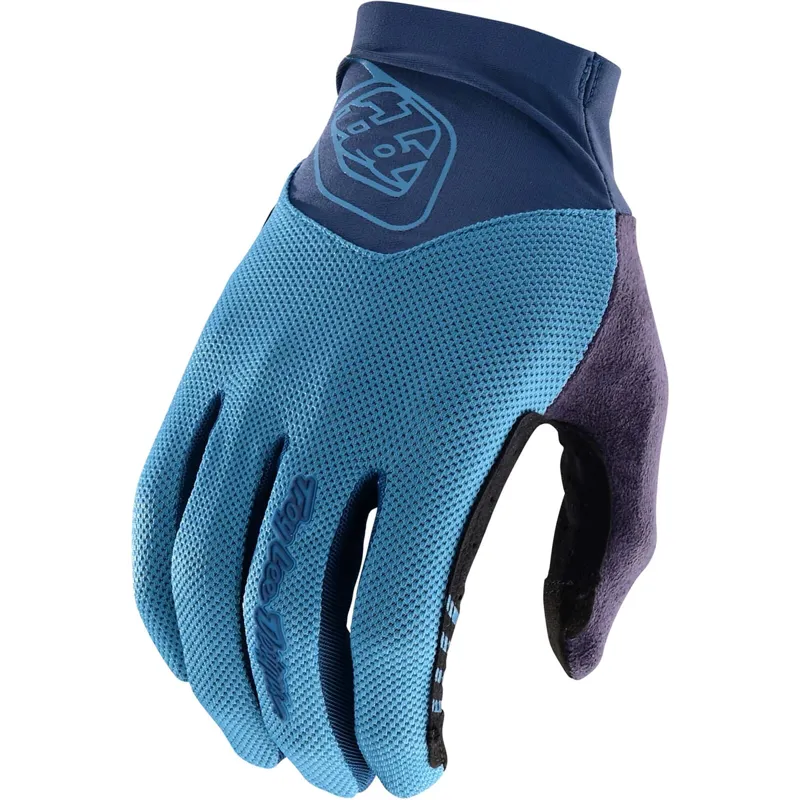 Troy Lee Designs Ace 2.0 Mountain Bike Gloves - Solid Slate Blue