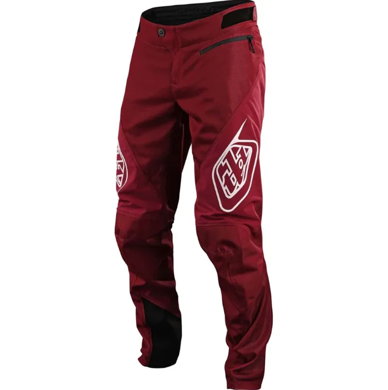 Troy Lee Designs Sprint Mens Mountain Bike Trousers - Glo Red