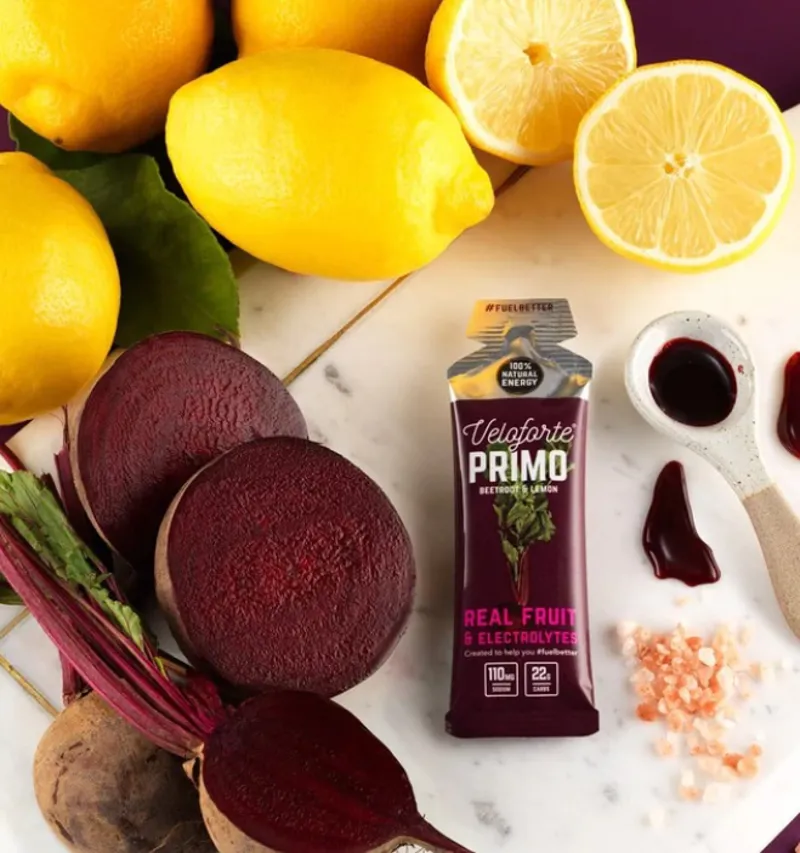 Veloforte Primo Nectar Energy Gel 33g - Beetroot and Lemon-2