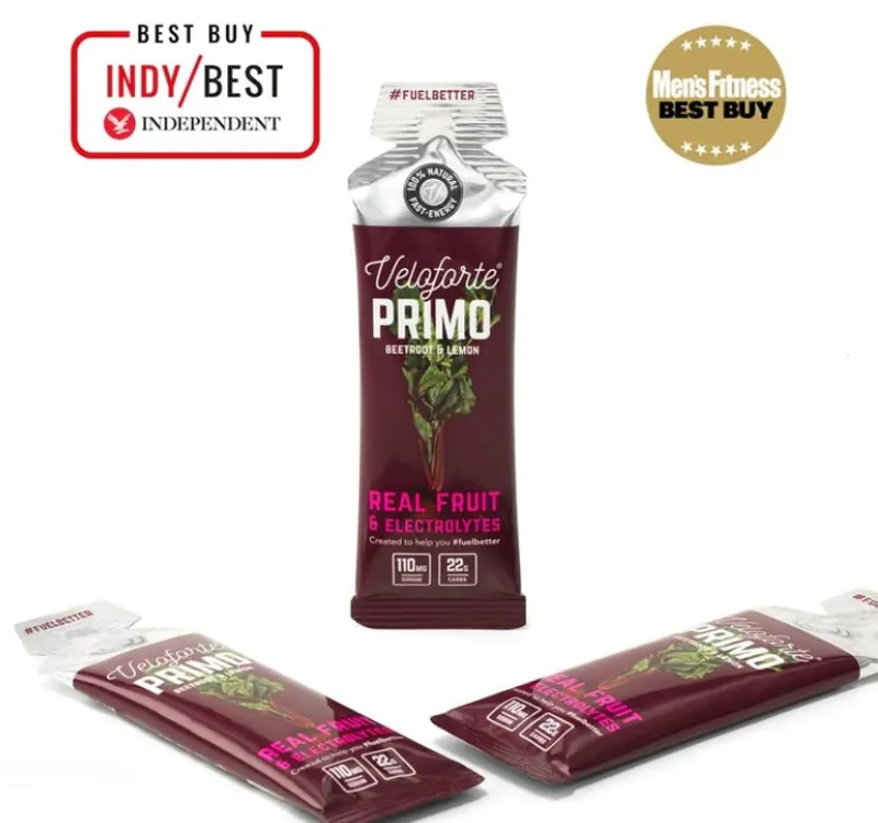 Veloforte Primo Nectar Energy Gel 33g - Beetroot and Lemon