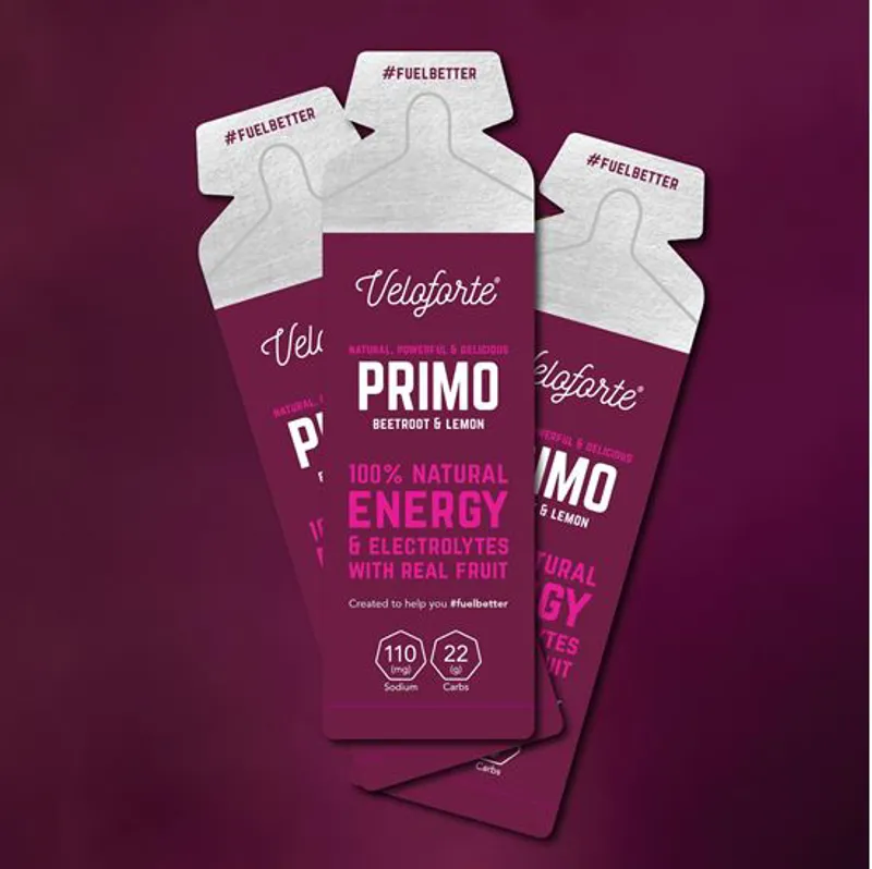 Veloforte Primo Nectar Energy Gel 33g - Beetroot and Lemon-3