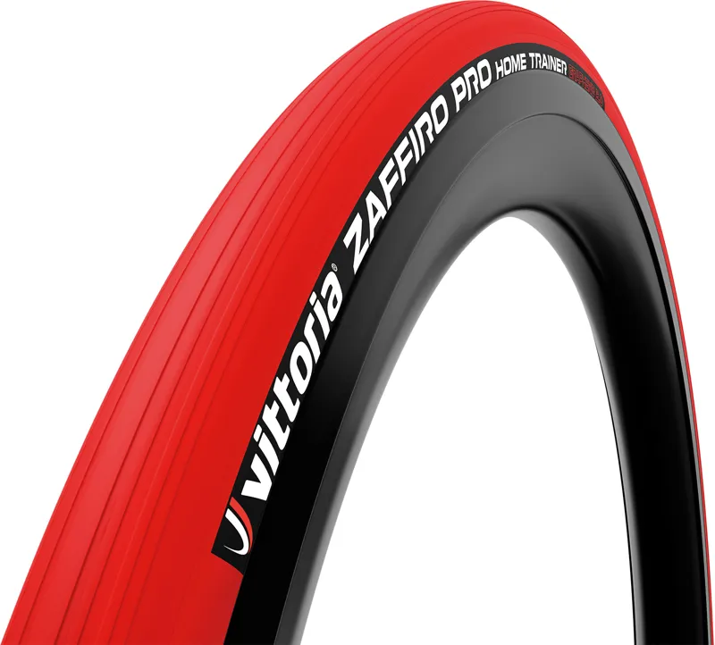 Vittoria Zaffiro Pro Home Trainer Foldable Full Clincher Tyre - Red