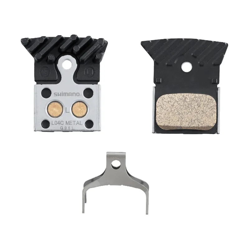 Shimano L04C Brake Disc Pads and Spring Alloy/Stainless Back