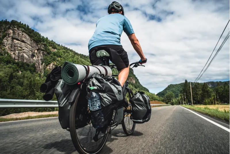 2021 Cube Touring Hybrid Bike - Dark Red/Grey-8