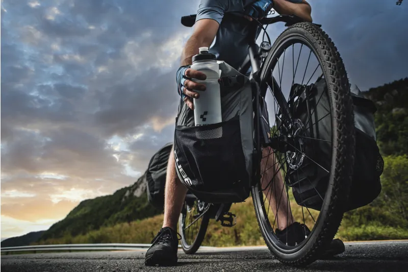 2021 Cube Touring Hybrid Bike - Dark Red/Grey-9