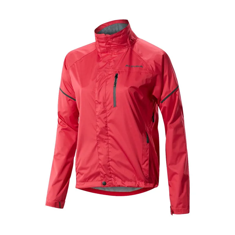 Altura Nevis Womens Waterproof Jacket - Hi-Viz Pink - Size 10