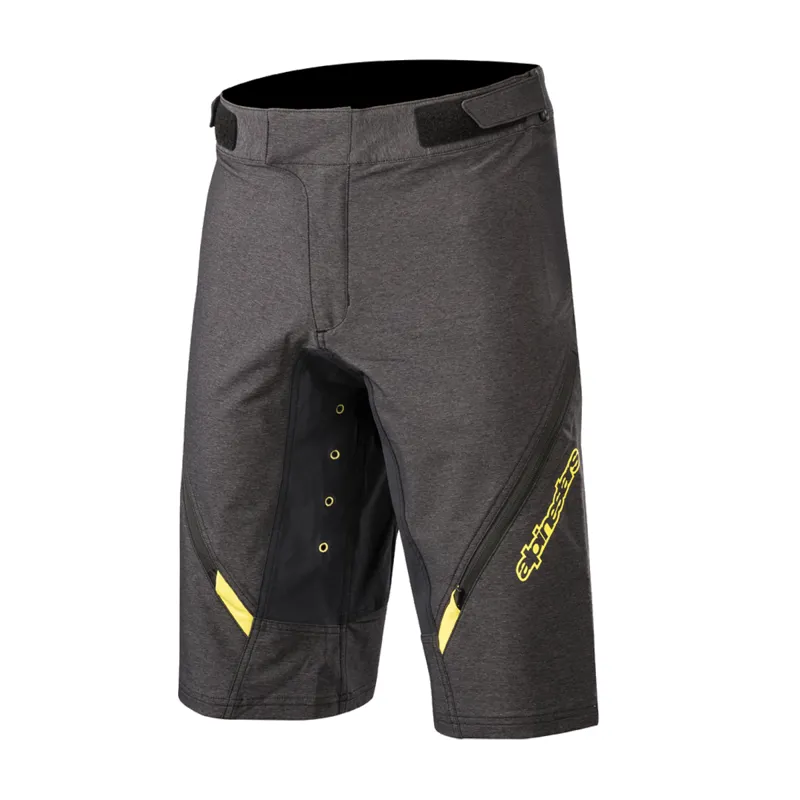 Alpinestars Bunny Hop Mens Shorts - Black/Acid Yellow