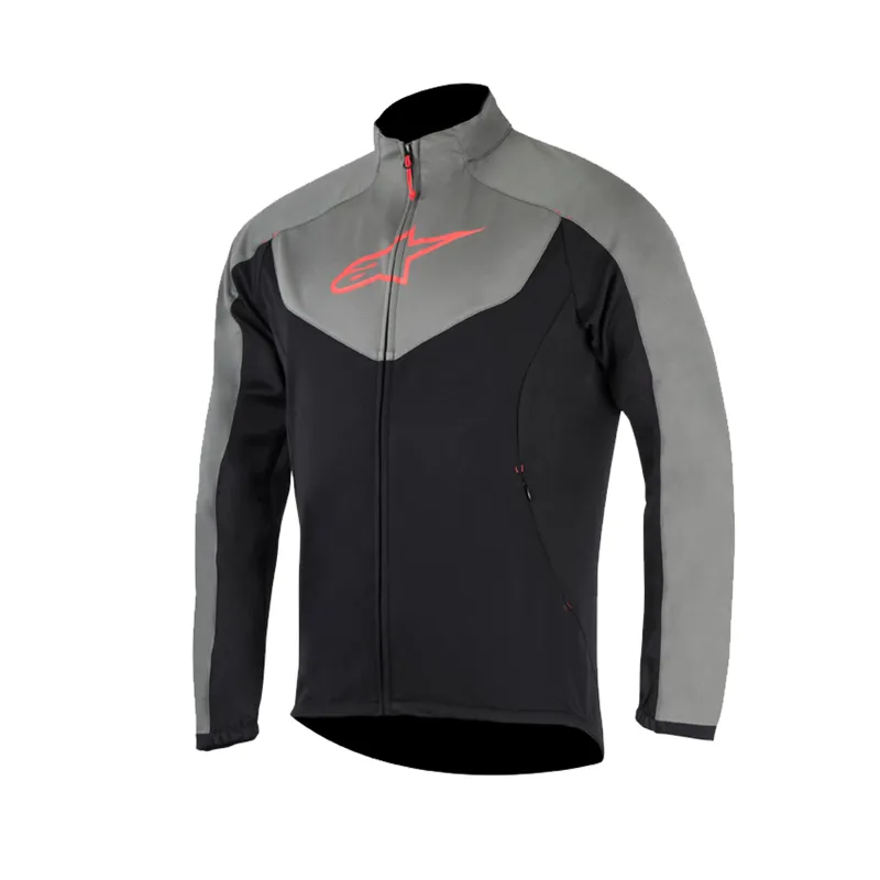 Alpinestars Mid Layer Mens Jacket - Black/Steel Grey - Small