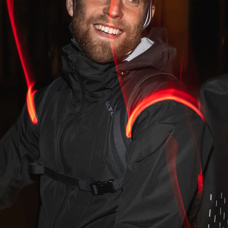 Altura NightVision Electron Mens Waterproof Cycling Jacket - Carbon-5