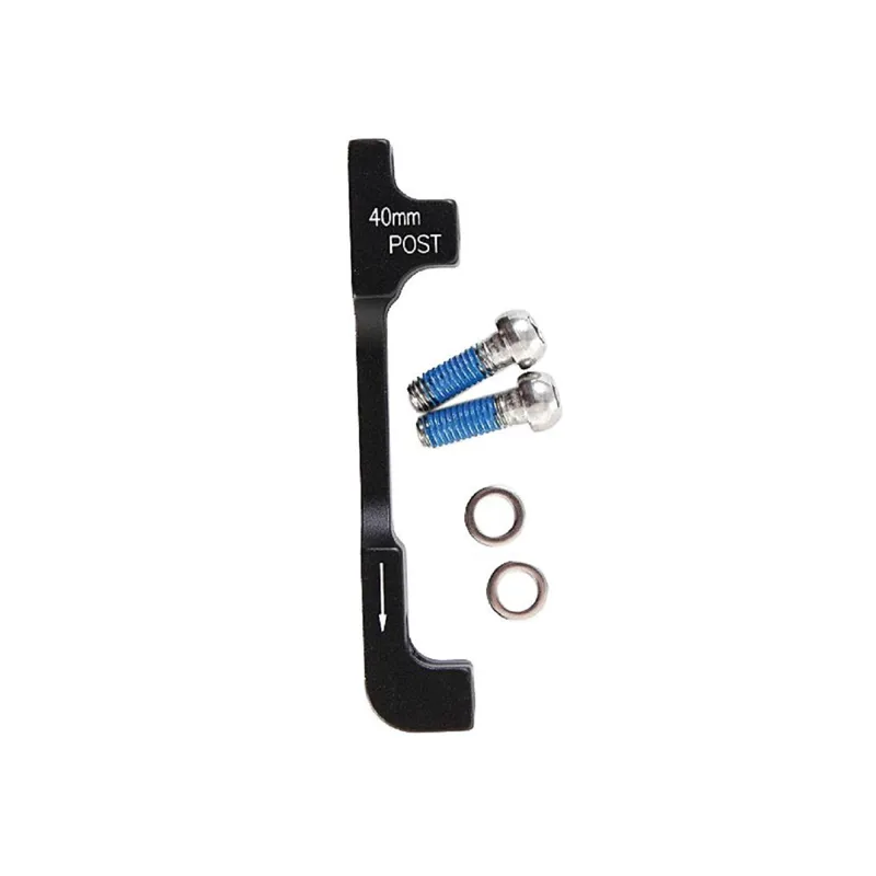 Avid 40 P Front 200/Rear 180 Post Bracket - Black