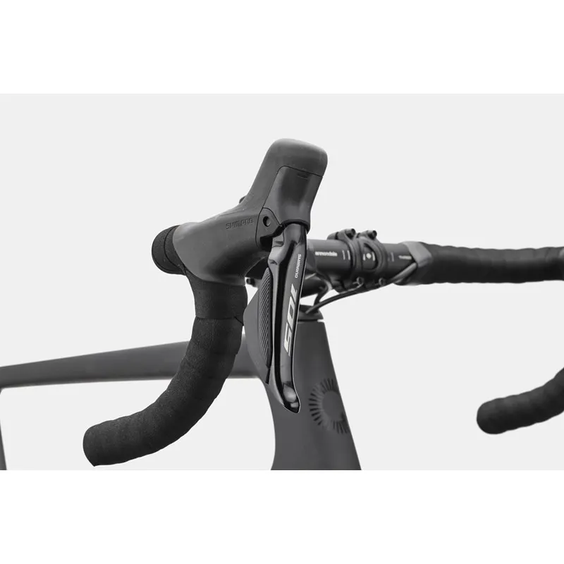 2023 Cannondale SuperSix Evo Carbon Disc 105 Di2 Road Bike - Matte Black-4