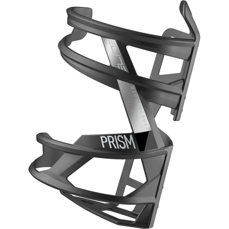 Elite Prism Carbon Left Hand Side Entry Bottle Cage - Stealth