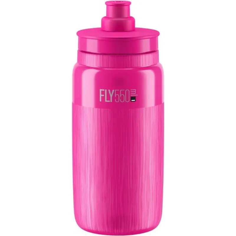 Elite Fly Tex 550ml Cycling Bottle - Pink