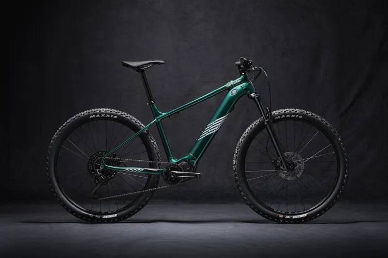 2021 Cannondale Trail Neo S 1 Electric Mountain Bike - Emerald Green-5