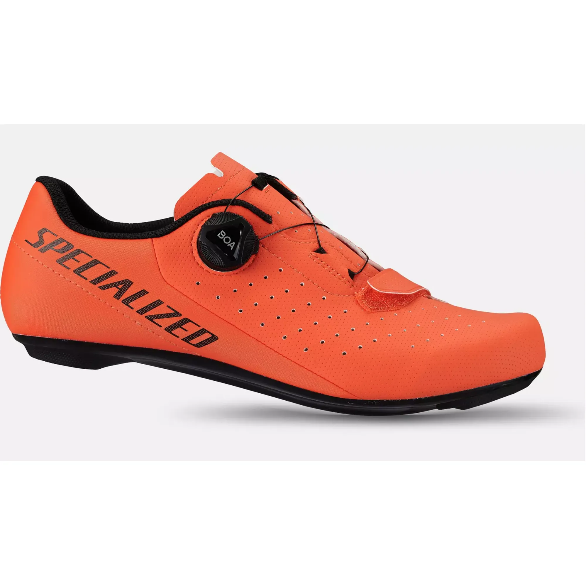 Orange cycling shoes sales