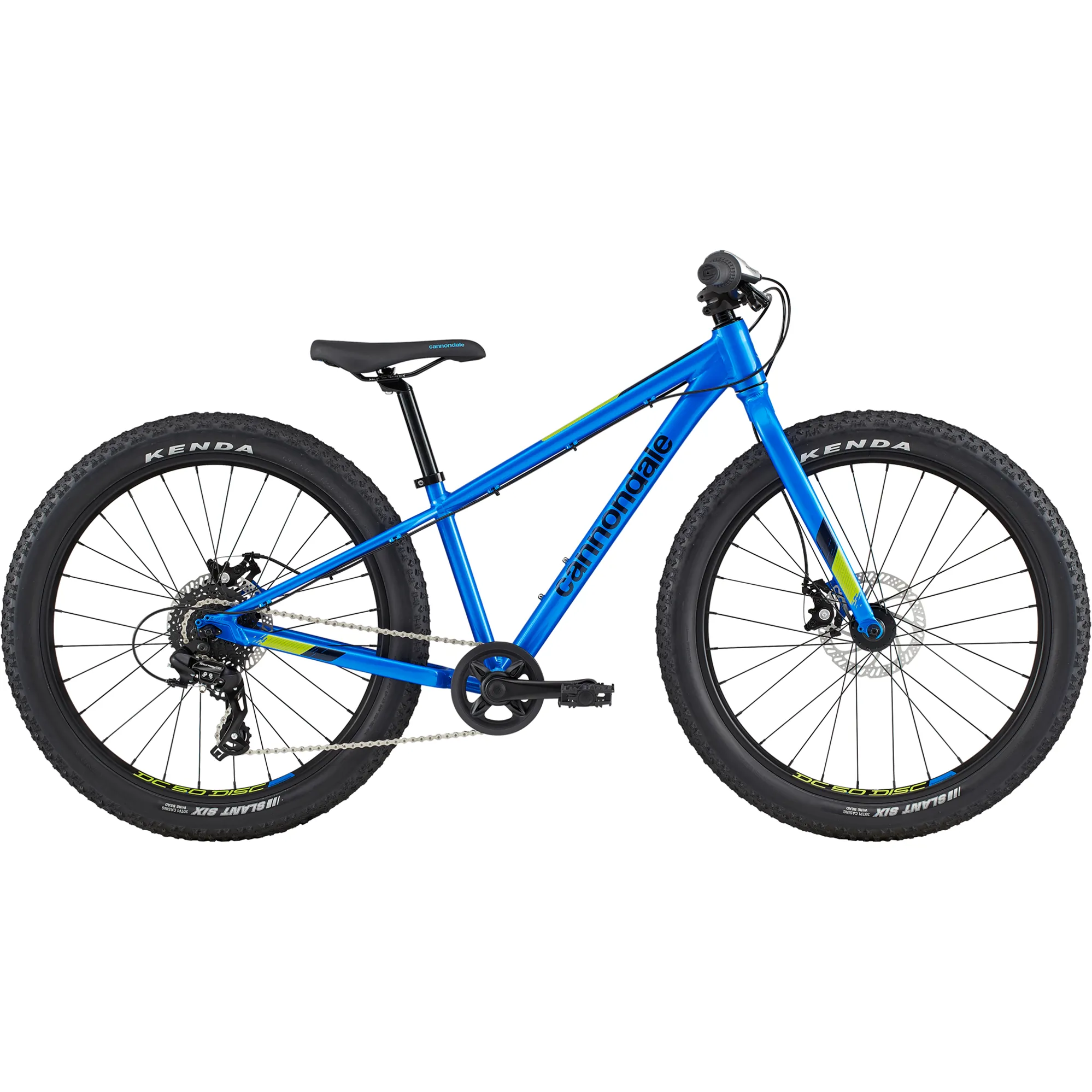 2020 Cannondale Cujo 24 Inch Kids Mountain Bike Electric Blue