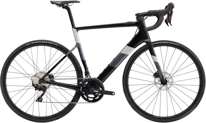 2021 Cannondale SuperSix Evo Neo 3 Electric Road Bike - Black Pearl