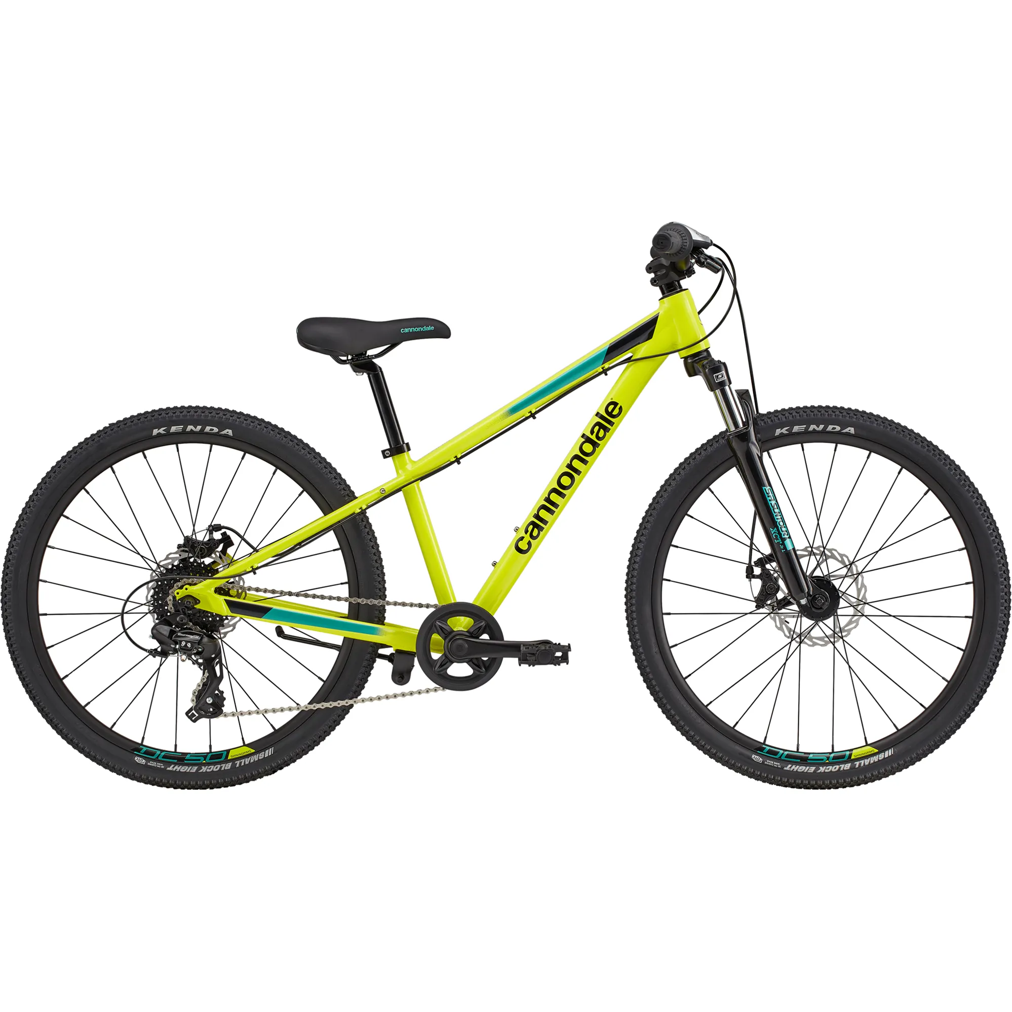 2022 Cannondale Trail 24 Inch Girls Kids Mountain Bike Yellow
