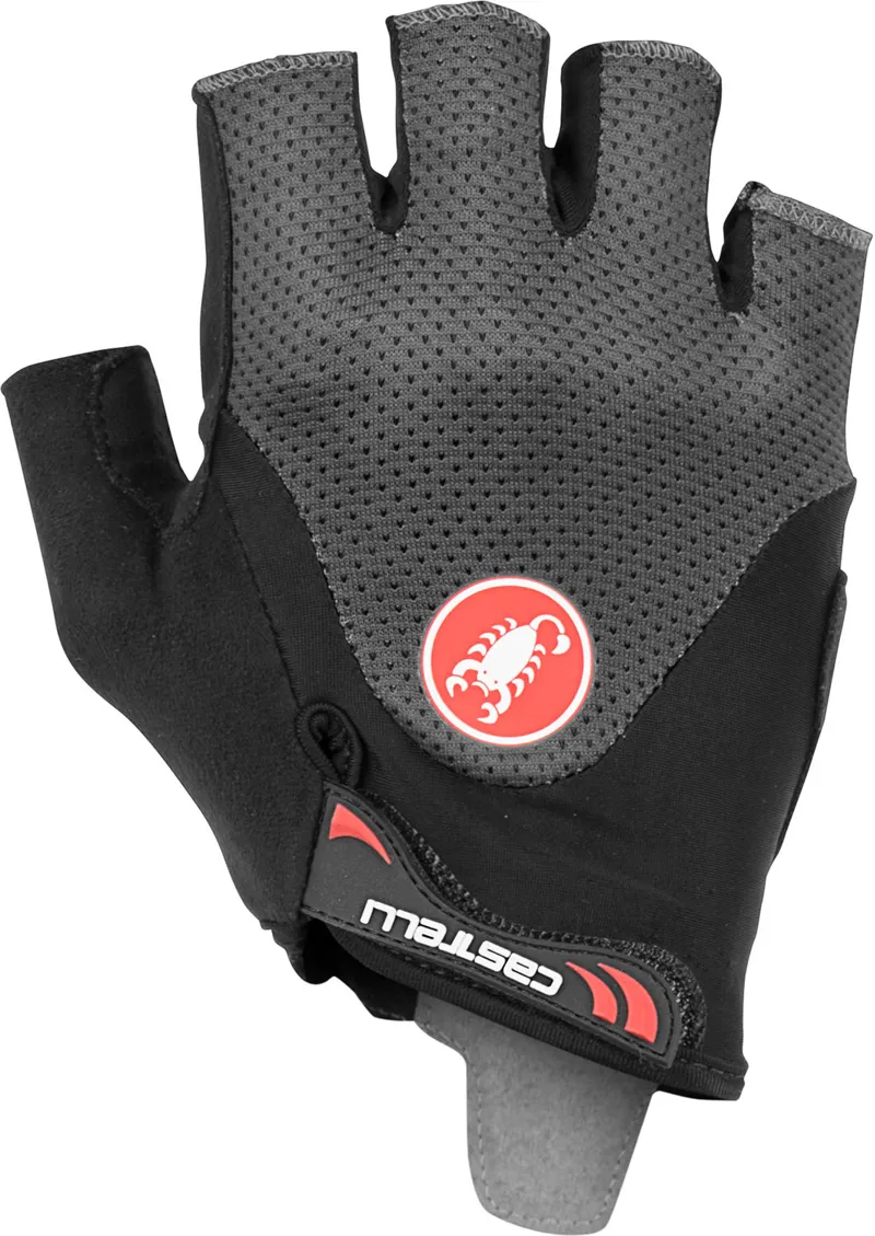 Castelli Arenberg Gel 2 Mens Short Finger Glove - Dark Grey