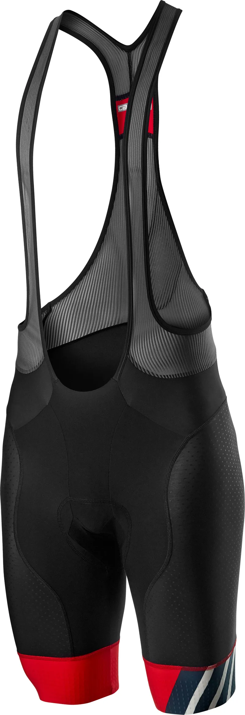 Castelli Free Aero Race 4 Mens Bibshort - Kit Black/Red