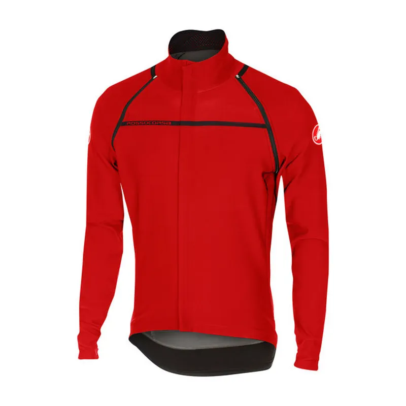 Castelli Perfetto Mens Convertible Jacket - Red