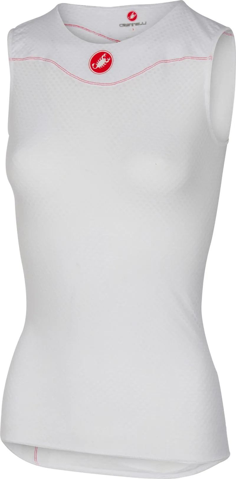 Castelli Pro Issue Womens Sleeveless Baselayer - White