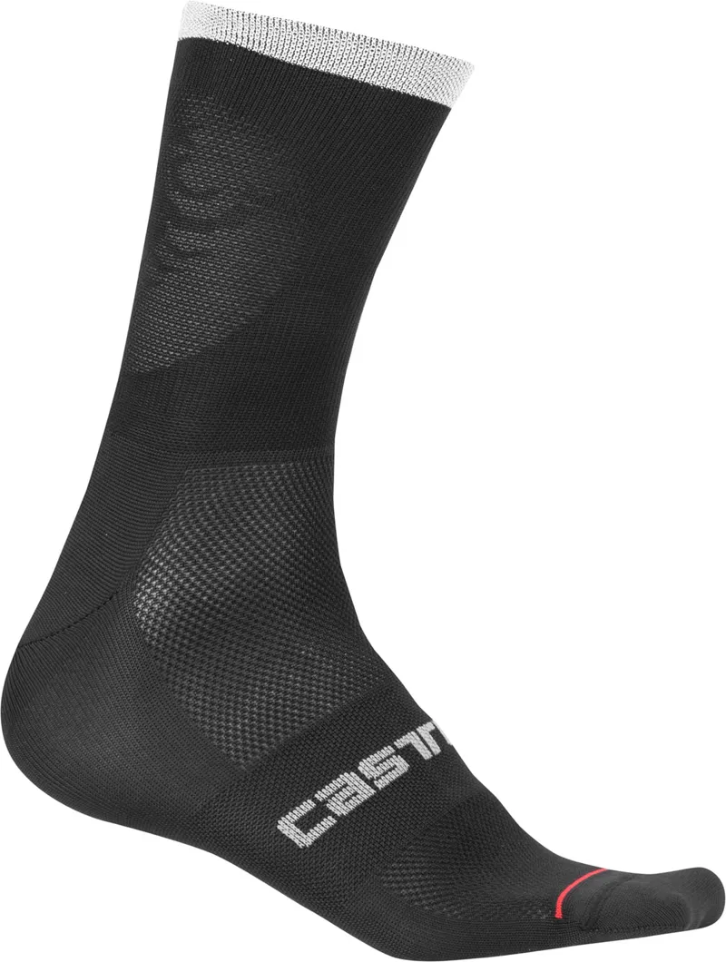 Castelli Ruota 13 Sock - Black